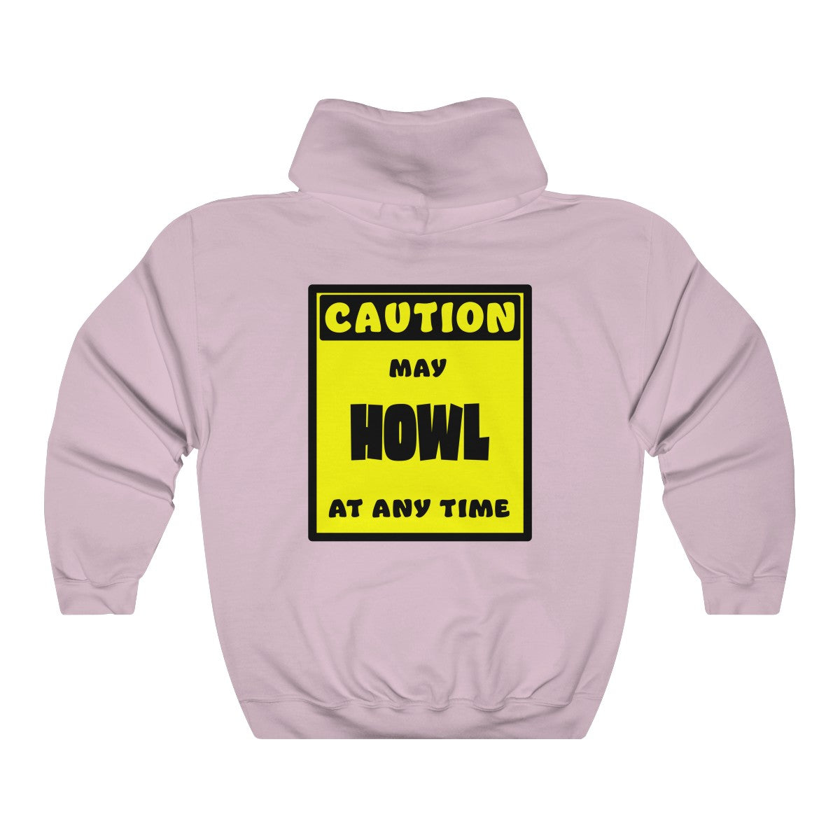 CAUTION! May HOWL at any time! - Hoodie Hoodie AFLT-Whootorca Light Pink S 