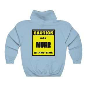 CAUTION! May MURR at any time! - Hoodie Hoodie AFLT-Whootorca Light Blue S 