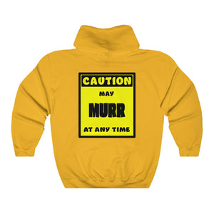 CAUTION! May MURR at any time! - Hoodie Hoodie AFLT-Whootorca Gold S 