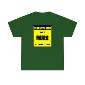 CAUTION! May MURR at any time! - T-Shirt T-Shirt AFLT-Whootorca Green S 