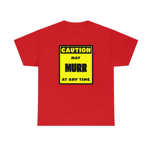 CAUTION! May MURR at any time! - T-Shirt T-Shirt AFLT-Whootorca Red S 