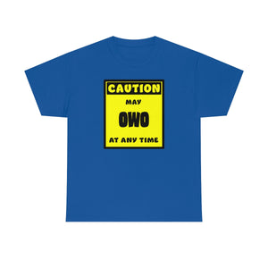 CAUTION! May OWO at any time! - T-Shirt T-Shirt AFLT-Whootorca Royal Blue S 