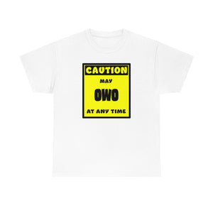 CAUTION! May OWO at any time! - T-Shirt T-Shirt AFLT-Whootorca White S 