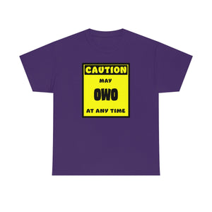 CAUTION! May OWO at any time! - T-Shirt T-Shirt AFLT-Whootorca Purple S 