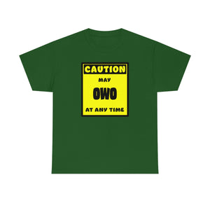 CAUTION! May OWO at any time! - T-Shirt T-Shirt AFLT-Whootorca Green S 