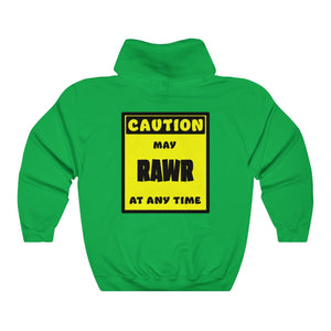 CAUTION! May RAWR at any time! - Hoodie Hoodie AFLT-Whootorca Green S 