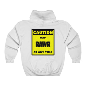CAUTION! May RAWR at any time! - Hoodie Hoodie AFLT-Whootorca White S 