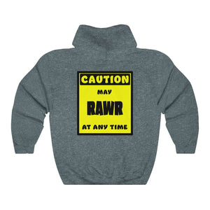 CAUTION! May RAWR at any time! - Hoodie Hoodie AFLT-Whootorca Dark Heather S 