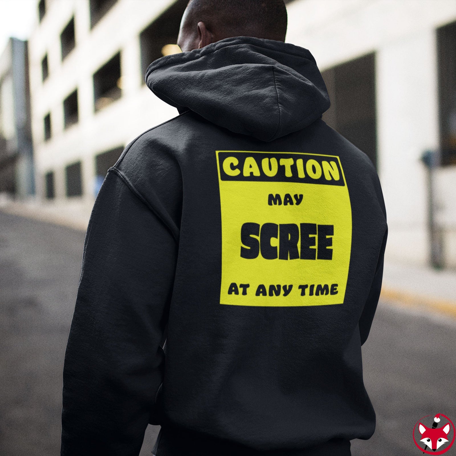 CAUTION! May SCREE at any time! - Hoodie Hoodie AFLT-Whootorca 