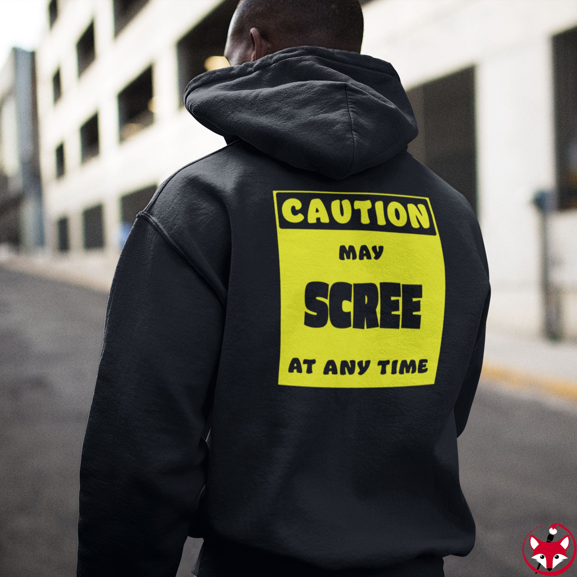CAUTION! May SCREE at any time! - Hoodie Hoodie AFLT-Whootorca 