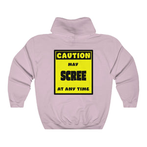 CAUTION! May SCREE at any time! - Hoodie Hoodie AFLT-Whootorca Light Pink S 