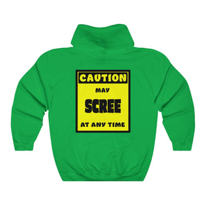 CAUTION! May SCREE at any time! - Hoodie Hoodie AFLT-Whootorca Green S 