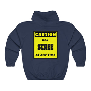 CAUTION! May SCREE at any time! - Hoodie Hoodie AFLT-Whootorca Navy Blue S 