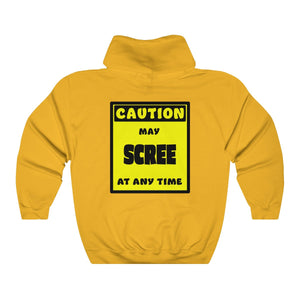 CAUTION! May SCREE at any time! - Hoodie Hoodie AFLT-Whootorca Gold S 