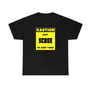 CAUTION! May SCREE at any time! - T-Shirt T-Shirt AFLT-Whootorca Black S 