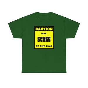 CAUTION! May SCREE at any time! - T-Shirt T-Shirt AFLT-Whootorca Green S 