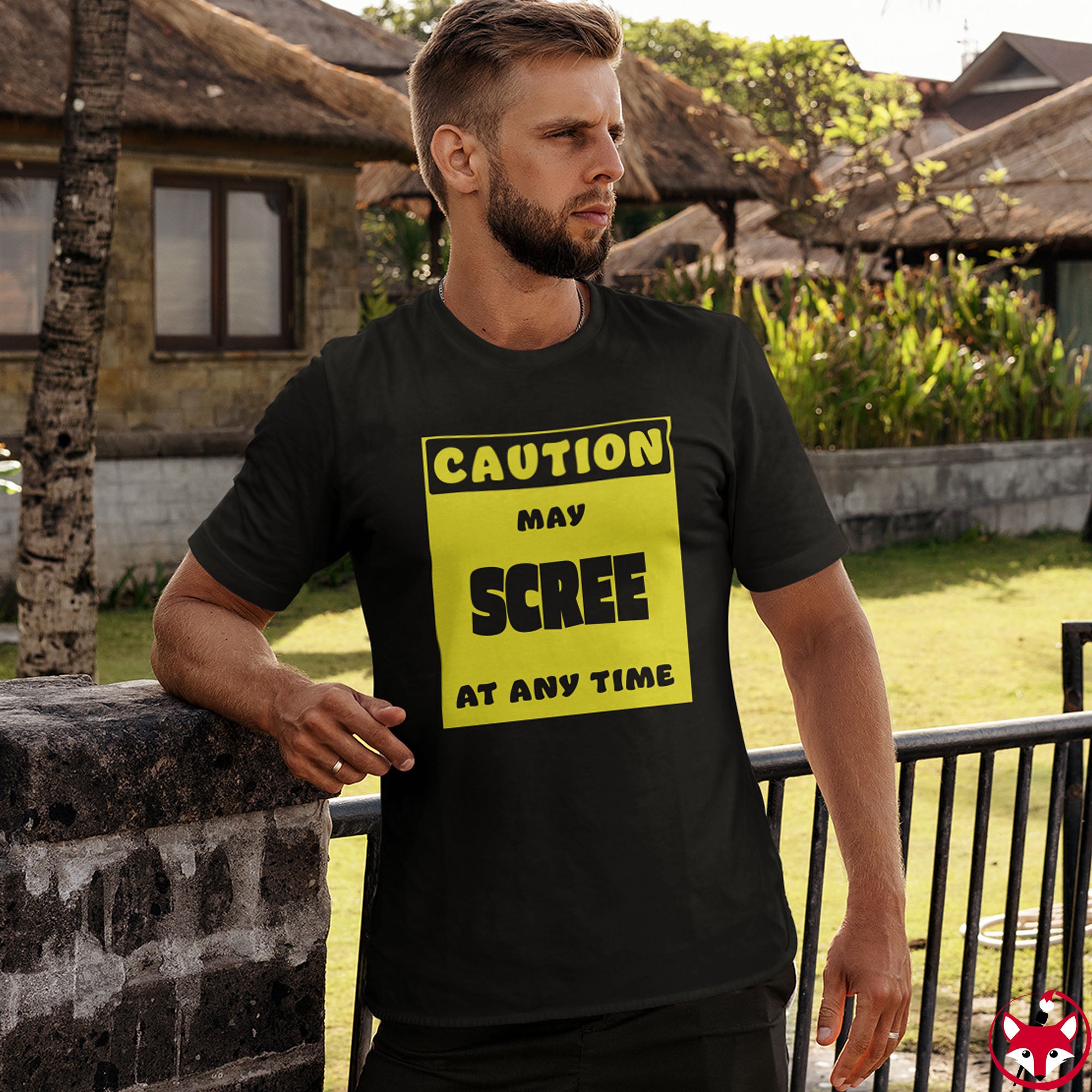 CAUTION! May SCREE at any time! - T-Shirt T-Shirt AFLT-Whootorca 