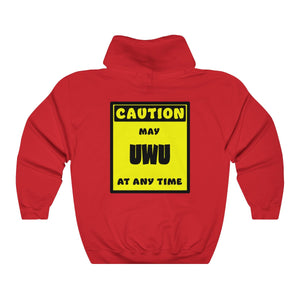 CAUTION! May UWU at any time! - Hoodie Hoodie AFLT-Whootorca Red S 