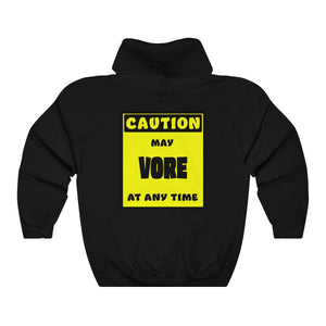 CAUTION! May VORE at any time! - Hoodie Hoodie AFLT-Whootorca Black S 