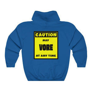 CAUTION! May VORE at any time! - Hoodie Hoodie AFLT-Whootorca Royal Blue S 