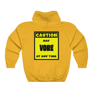 CAUTION! May VORE at any time! - Hoodie Hoodie AFLT-Whootorca Gold S 