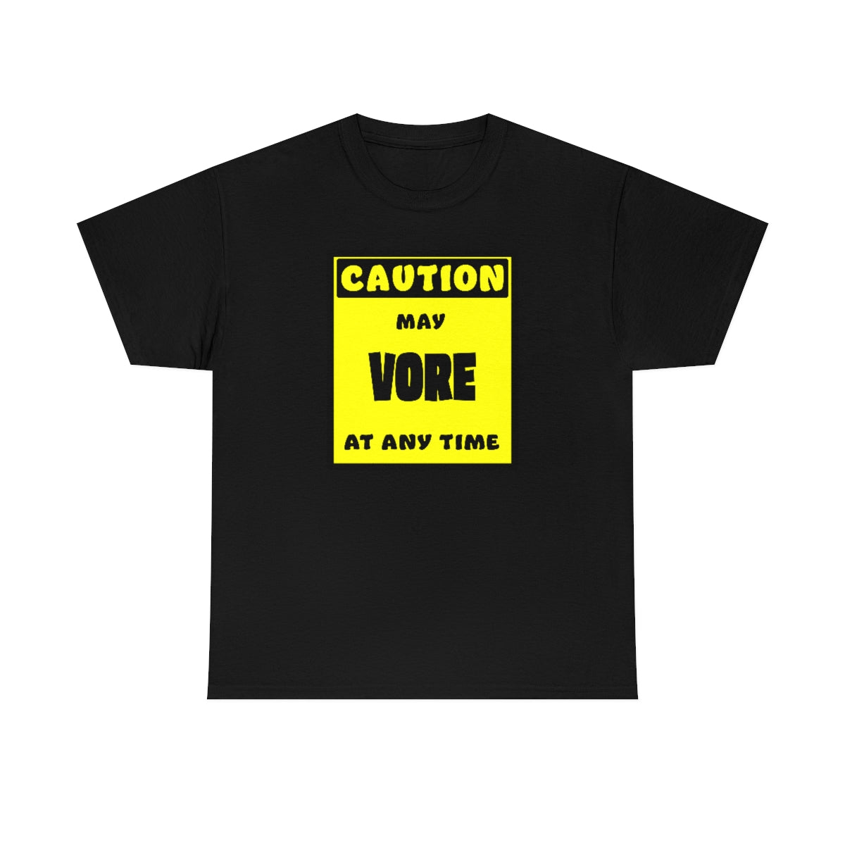 CAUTION! May VORE at any time! - T-Shirt T-Shirt AFLT-Whootorca Black S 