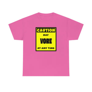 CAUTION! May VORE at any time! - T-Shirt T-Shirt AFLT-Whootorca Pink S 