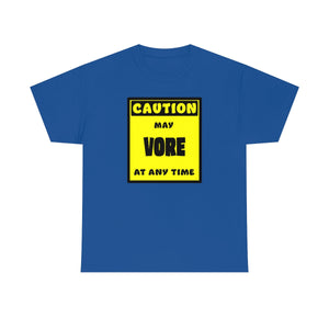 CAUTION! May VORE at any time! - T-Shirt T-Shirt AFLT-Whootorca Royal Blue S 
