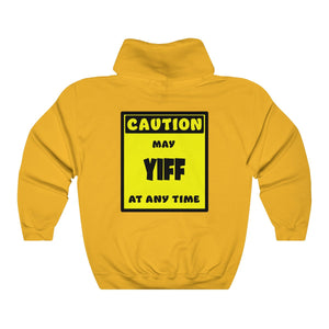 CAUTION! May YIFF at any time! - Hoodie Hoodie AFLT-Whootorca Gold S 
