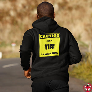 CAUTION! May YIFF at any time! - Hoodie Hoodie AFLT-Whootorca 