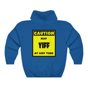 CAUTION! May YIFF at any time! - Hoodie Hoodie AFLT-Whootorca Royal Blue S 