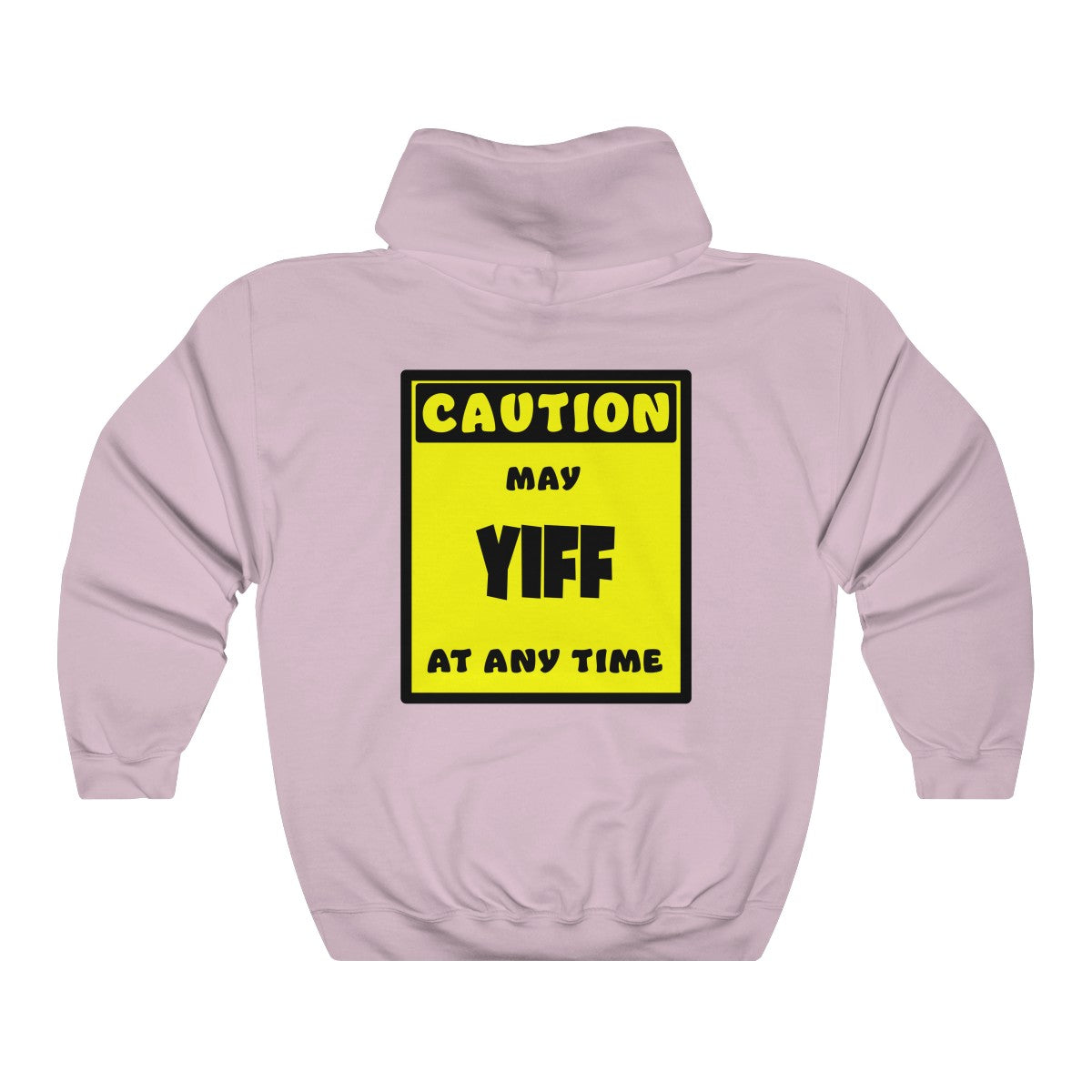 CAUTION! May YIFF at any time! - Hoodie Hoodie AFLT-Whootorca Light Pink S 