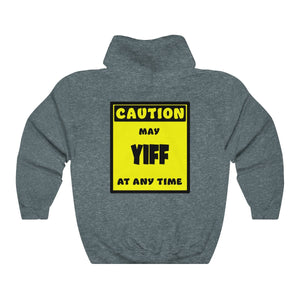 CAUTION! May YIFF at any time! - Hoodie Hoodie AFLT-Whootorca Dark Heather S 