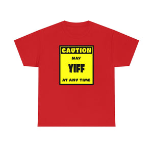 CAUTION! May YIFF at any time! - T-Shirt T-Shirt AFLT-Whootorca Red S 