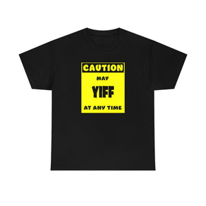 CAUTION! May YIFF at any time! - T-Shirt T-Shirt AFLT-Whootorca Black S 