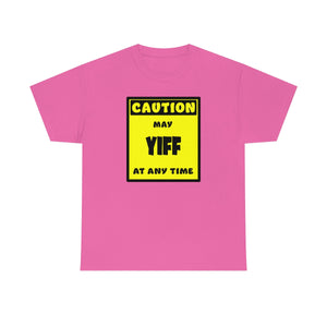 CAUTION! May YIFF at any time! - T-Shirt T-Shirt AFLT-Whootorca Pink S 
