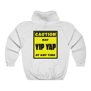 CAUTION! May Yip Yap at any time! - Hoodie Hoodie AFLT-Whootorca White S 