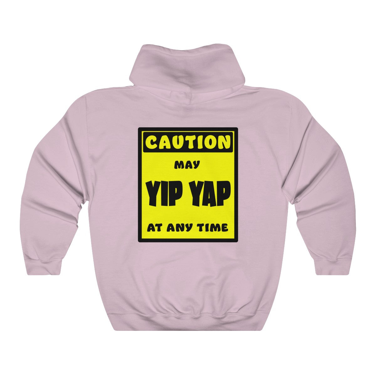 CAUTION! May Yip Yap at any time! - Hoodie Hoodie AFLT-Whootorca Light Pink S 