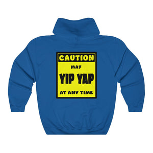 CAUTION! May Yip Yap at any time! - Hoodie Hoodie AFLT-Whootorca Royal Blue S 