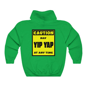 CAUTION! May Yip Yap at any time! - Hoodie Hoodie AFLT-Whootorca Green S 