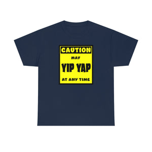 CAUTION! May Yip Yap at any time! - T-Shirt T-Shirt AFLT-Whootorca Navy Blue S 