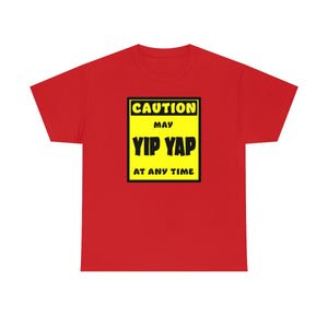 CAUTION! May Yip Yap at any time! - T-Shirt T-Shirt AFLT-Whootorca Red S 