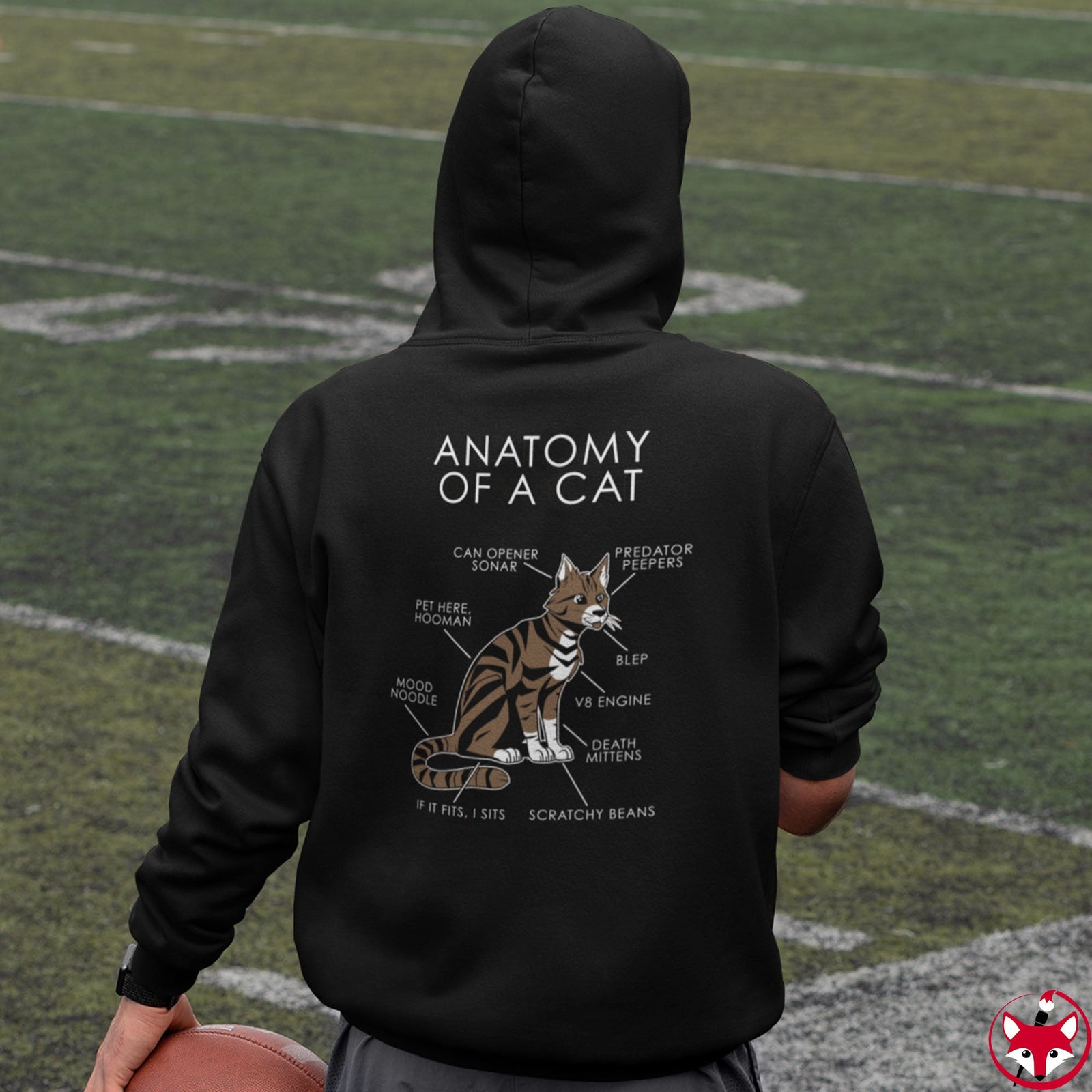 Cat Natural - Hoodie Hoodie Artworktee 