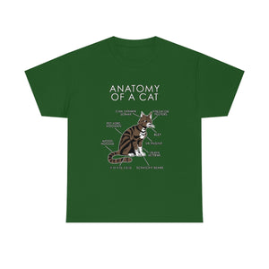 Cat Natural - T-Shirt T-Shirt Artworktee Green S 