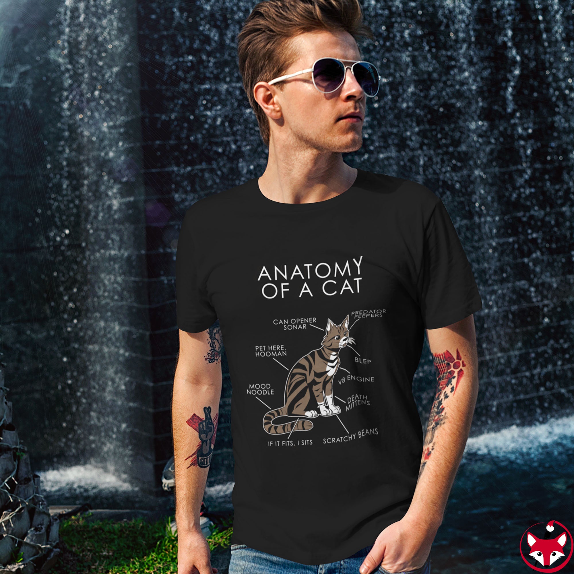 Cat Natural - T-Shirt T-Shirt Artworktee 
