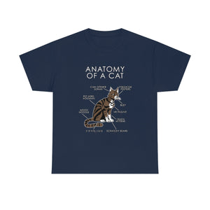 Cat Natural - T-Shirt T-Shirt Artworktee Navy Blue S 