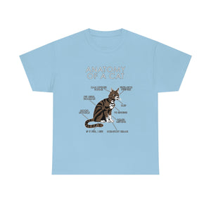 Cat Natural - T-Shirt T-Shirt Artworktee Light Blue S 