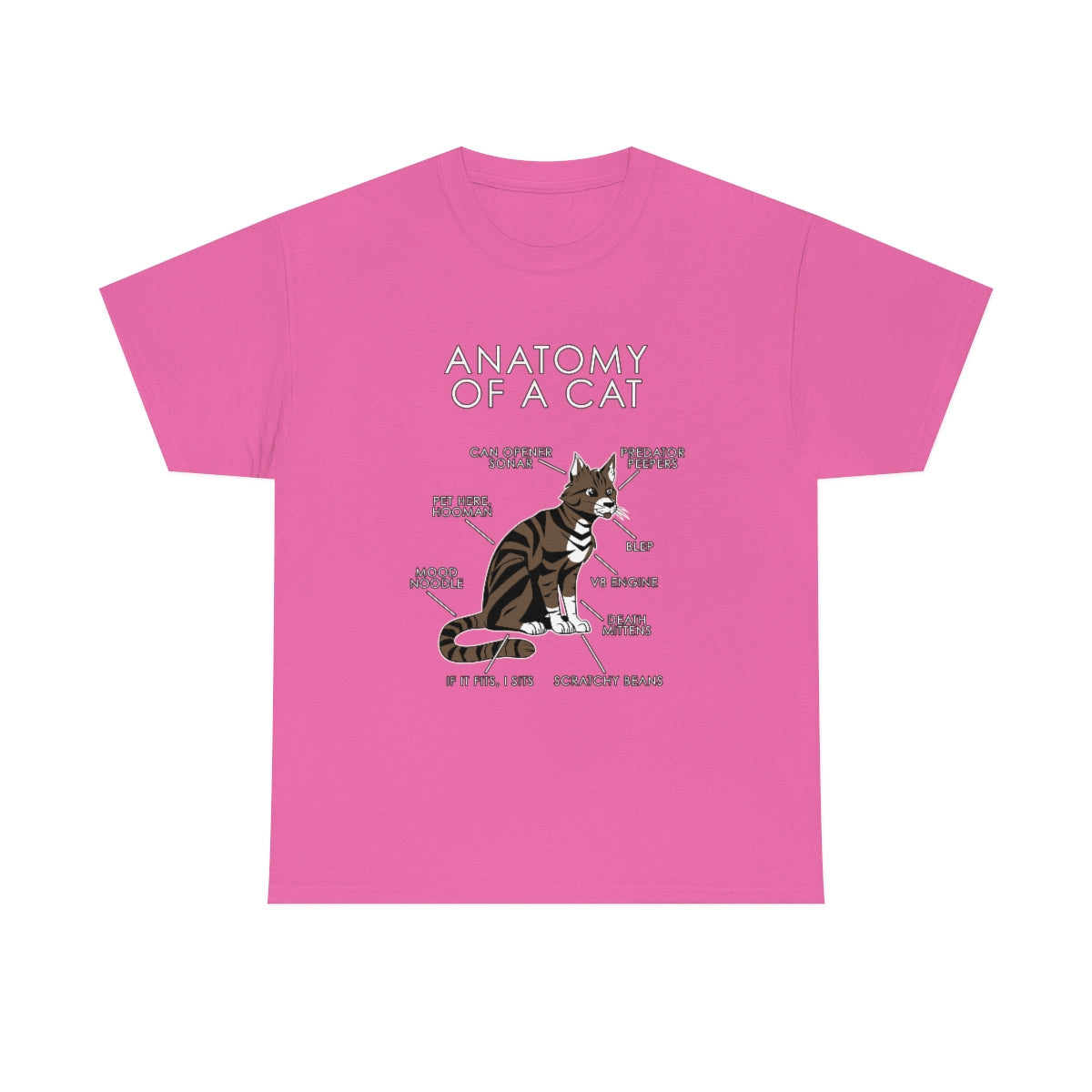 Cat Natural - T-Shirt T-Shirt Artworktee Pink S 
