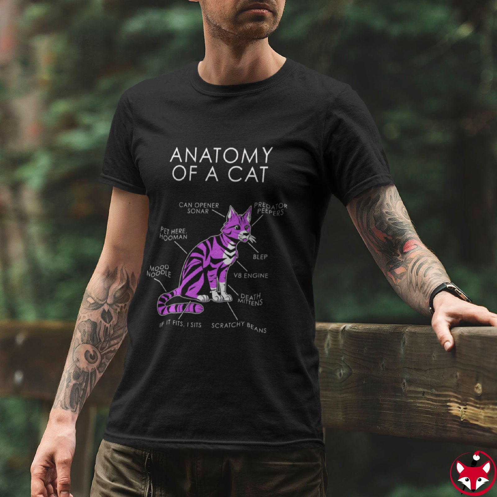 Cat Pink - T-Shirt T-Shirt Artworktee 