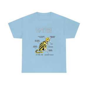 Cat Yellow - T-Shirt T-Shirt Artworktee 